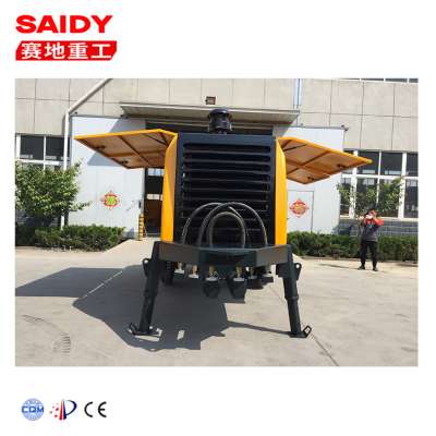 high quality 60m3/h portable diesel mini concrete pump for sale