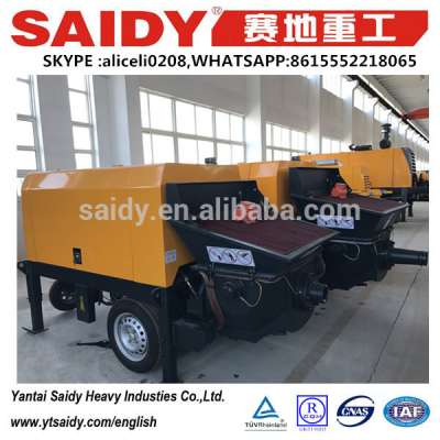 static concrete pump for high rise building construction