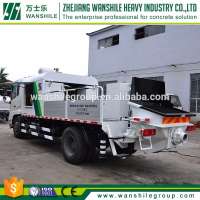 professional 195kw engine truck mounted line concrete pump